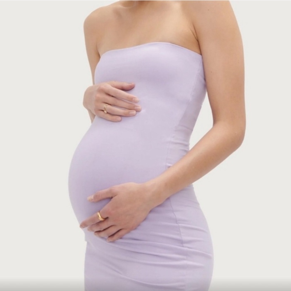 Hatch Strapless Maternity Dress